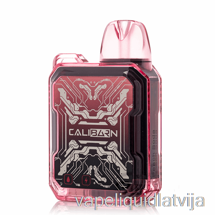 Uwell Caliburn Bar B6000 Vienreizējās Lietošanas Persiku Sodas Vape šķidrums